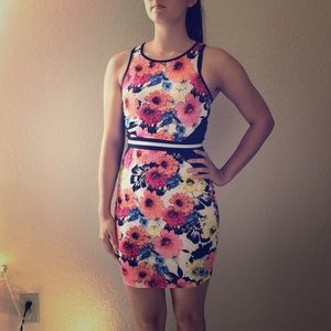 Floral Bodycon Dress